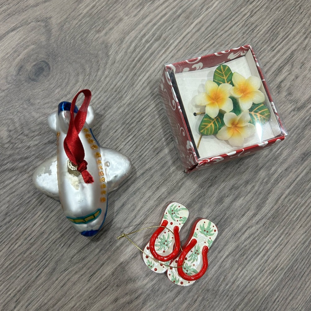 Holiday travel ornaments